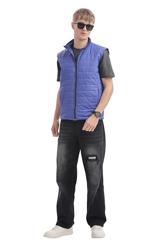 Image of Men's Sleeveless jacket solid | Regular Fit Jacket | stylish trending winter wear | Sleeveless Sports Gym Zipper Jacket