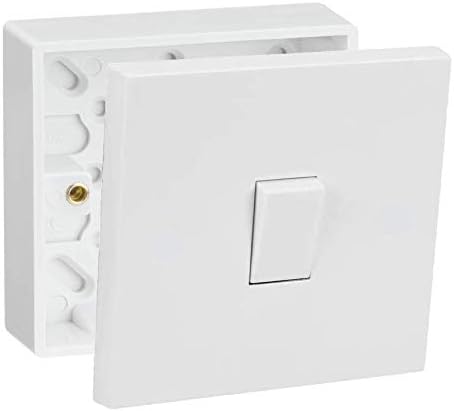 Axiom 13a Single One Gang Switched Socket And Premium Single