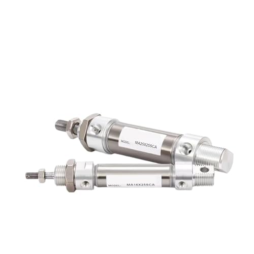 Mini cylindre MAC63X200SCA double effet avec amortisseur réglable - 4