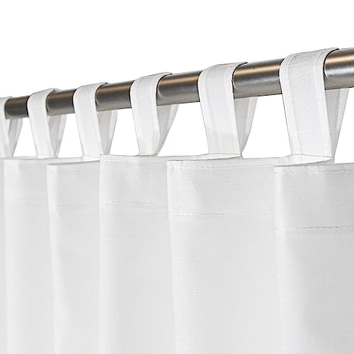 Cortina para comedor y cocina HOMEYA con cerezas bordadas que alegra tus mañanas 7