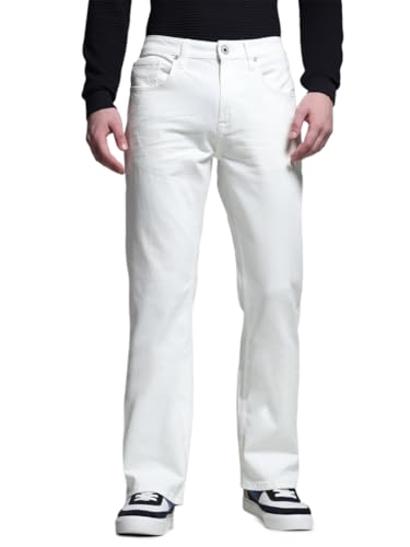 Image of Jack & Jones Men's Regular Fit Jeans | High Rise | Jeans for Men