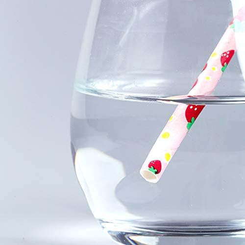 100 Pitillos Desechables De Papel Biodegradables miniatura 6