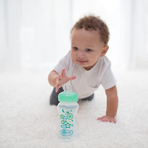 Dr. Brown's Wide-Neck Sippy Bottle Starter Kit, Green, 6m+ - image 5