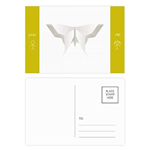 Cartes postales origami papillon pour accompagner vos cadeaux de remerciement