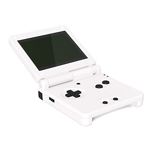 Image of eXtremeRate Black Custom Full Set Buttons for Gameboy Advance SP, Replacement A B L R Button Power On Off Volume Button D-pad Key for GBA SP Console - Console NOT Included