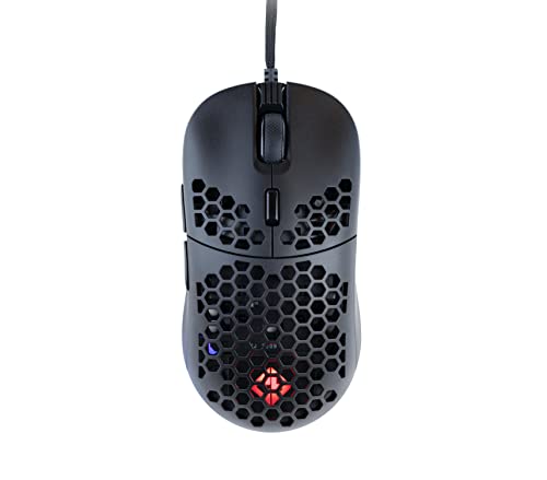 Ratón gaming cableado para shooters con LOD ajustable y switches hot-swap