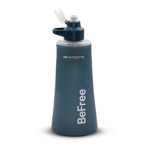 Best backpacking waist pack Innovative BeFree Activated Carbon Filter Bottle