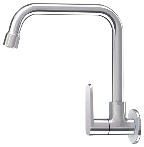 Kohler Kitchen Faucet, Wall Mount, Cold Only, Brass, SIlver Colour (25418IN-4-CP)