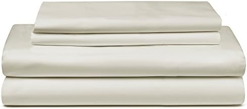 Pinnacle Homes 300 Thread Count 100% Long Staple Soft Cotton Sheet Set, 4 Piece Set,Full Sheets, Soft Smooth Sateen Weave, Hotel Quality Bestselling Sheet, 16" Deep Pocket, Luxury Bedding, Taupe