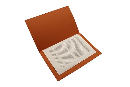 Legal Filing, Ref 714169 1/2 Overlap File, Box of 100, Made from 315gsm Strong Heavy Weight Recycled Manilla - Image 3