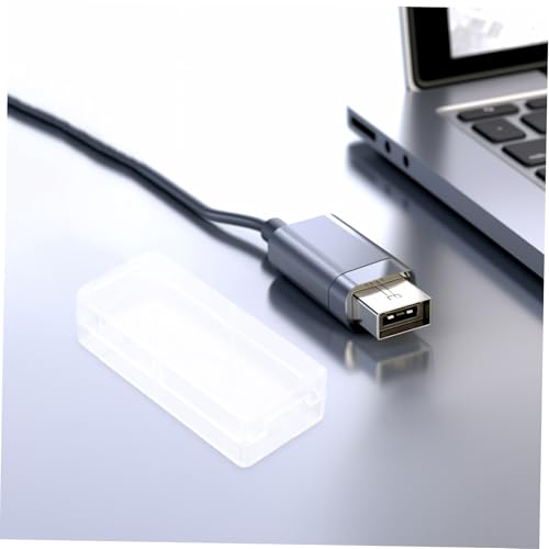 Caja transparente para disco duro externo USB miniatura 4