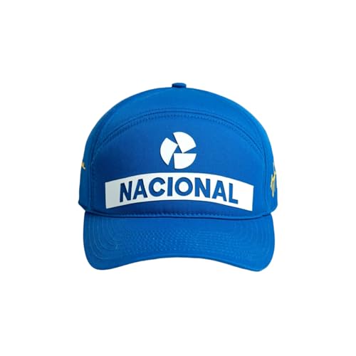 Ayrton Senna F1 Nacional Replica Baseballmütze, Blau für 44,99 EUR bei amazon.de Bild: Ayrton Senna F1 Nacional Replica Baseballmütze, Blau für 44,99 EUR bei amazon.de
