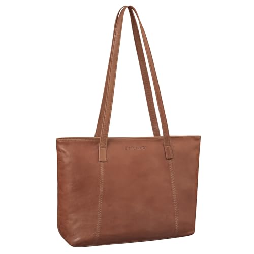 Sac femme grand cuir tote STILORD en véritable cuir vintage de luxe