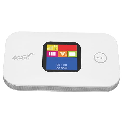 Image of HEEPDD Mobile WiFi Hotspot, Compact with 150Mbps Speed for Office Users Mobile WiFi Hotspot, 4G LTE Router Slim Nan Computer Supplies