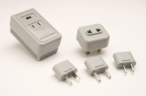 NEW 1875 WATTS TRAVEL VOLTAGE CONVERTER/ADAPTER KIT FOR WORLDWIDE USE(EMB 1875K). INCLUDES FOREIGN ADAPTERS