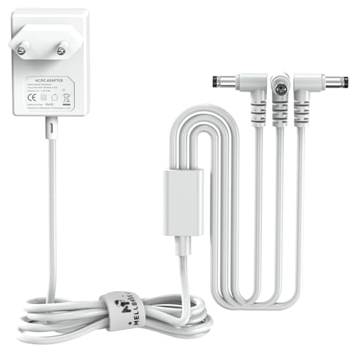 Mellbree 4.5V Netzteil für Lemax Weihnachtsdorf 3-in-1 Poweradapter...