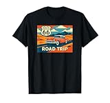Route 66 America Western Road Trip T-Shirt