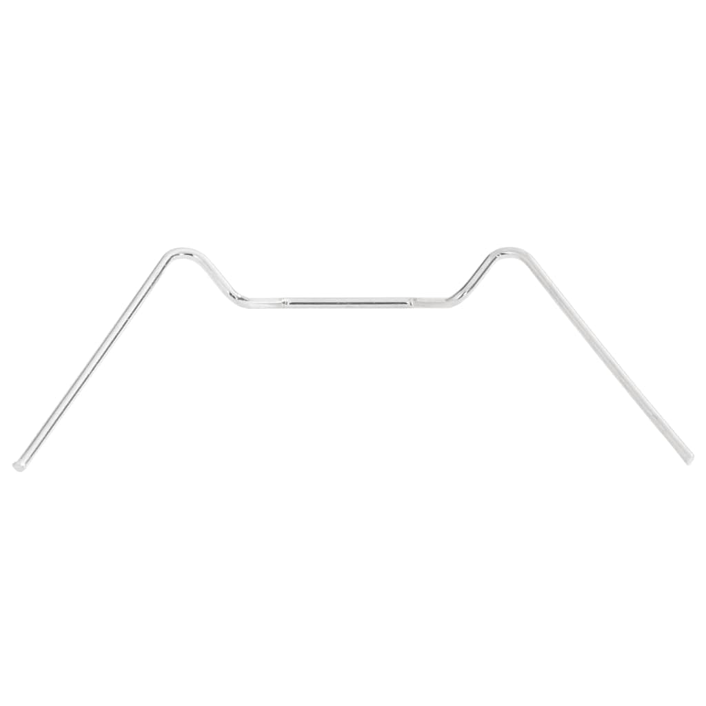Clips de invernadero tipo W de acero galvanizado, 80 x 35 mm, 50 unidades, duraderos, resistentes a la intemperie, para invernadero, placas de cristal, plantas, protección en el jardín, balcón