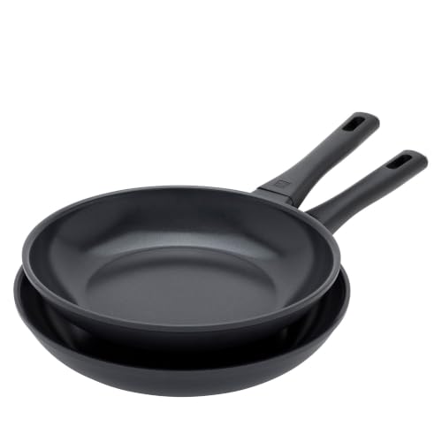 ZWILLING Madura Plus Conjunto de frigideiras antiaderentes de cerâmica de alumínio com 2 peças