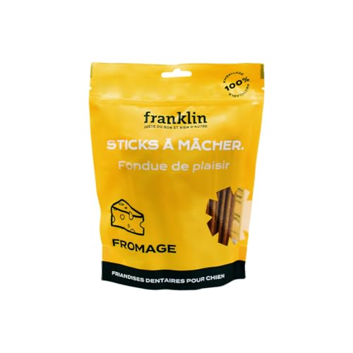Franklin Kau-Stick Käse Zahnpflege-Snacks für Hunde 250g