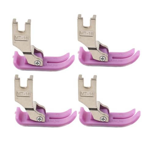 Cninba13 MT-18 Pie Prensatelas Plástico Extra Delgado 4PCS miniatura 4