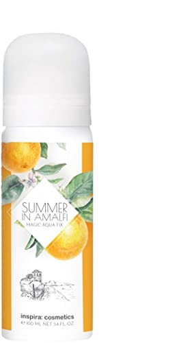 inspira: cosmetics Summer in Amalfi Magic Aqua Fix - Erfrischt, spendet intensive Feuchtigkeit und fixiert das Make up 100 ml