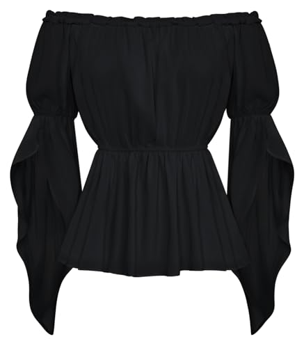 Amazon.com: Scarlet Darkness Renaissance Shirt Women Plus Size