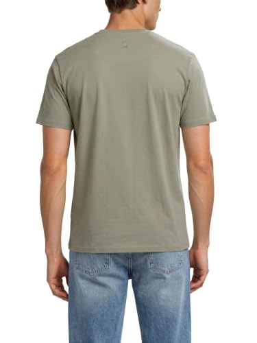 riverso Tshirt Herren Regular Fit RIVGino 3er Set Pack Rundhals Kurzarm Sommer Tee Shirt Logo, Größe:XL, Farbe:Pack 4 (Olive, Tahiti Grey… – Ansicht 3