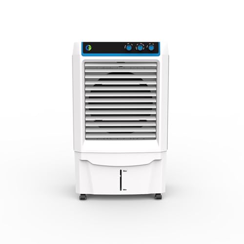 Image of CG 95L Desert Air Cooler for Home| Inverter Compatible | Ice Chamber | Honey Comb Pads | Concealed Pumps | Adjustable Louvers | Water Level Indicator | Upto 45Ft Air Throw | 1 Yr Manufacturer Warranty