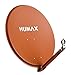 Produktbild HUMAX Digital Professional 65 cm Satellitenspiegel, Sat Antenne mit Tragarm für LNBs, Satellitenschüssel aus Aluminium mit einem Durchmesser von 65 cm, rot