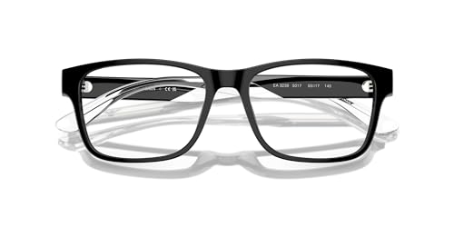 Image of Emporio Armani mens Ea3239 Rectangular Prescription Eyewear Frames
