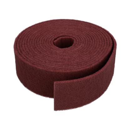 100mm x 10metre Surface conditioning non-woven abrasive sanding rolls. Price per roll (Green. Very Fine)