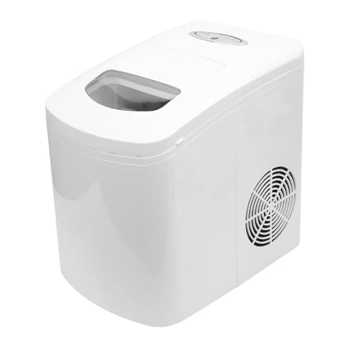 Fabricadora automática de hielo redonda ABS 26lbs 24h portátil miniatura 5