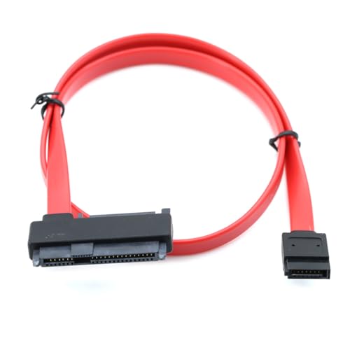 Cable de Datos SATA a SAS SFF-8482 0.5m Rojo miniatura 6