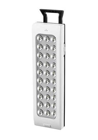 KVB STAR 30 LED Rechargeable Portable Emergency Light Multi-Function Lantern - White 1600mAh