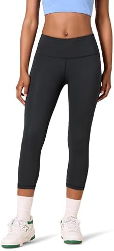 Amazon Essentials Short Leggings for Women, Active Sculpt, Mid Rise Capri Amazon Essentials Short Leggings for Women, Active Sculpt, Mid Rise Capri