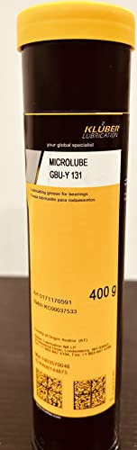 Kluber Microlube GBU-Y 131 Plain and Rolling Bearing Grease Subject to Humidity and Water (Ski Lifts) 400g Cartridge400g Cartridge