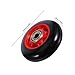 SUPVOX 4pcs Pulley Wheels for Fitness Equipment Smooth Rotation Plastic Rollers for Treadmill Bike Gym Replacement for