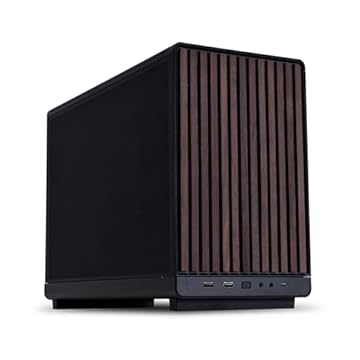Lian Li Chassi micro fator de forma A3-mATX-WD-26,3L - sem ventiladores incluídos - suporta design AIO-modularidade de 360 mm - para M-ATX, placa mãe ITX - colaboração de capas DAN - painel frontal de