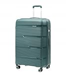 PUCCINI Casablanca Maleta de Equipaje de Mano (M/L/XL) Maleta rígida de Polipropileno con 4 Ruedas giratorias, candado de combinación, Ligero y Resistente, Mango telescópico Estable, Correas de