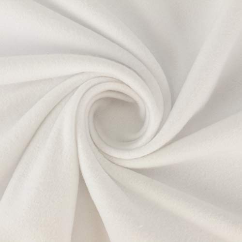TELA POLAR EN COLORES LISO (BLANCO, 1 METRO) Cover