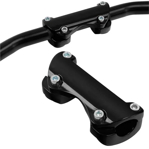 Soulager le mal de dos en moto : Rehausseurs de guidon 1" pour Harley Touring 1988-2023 - 2