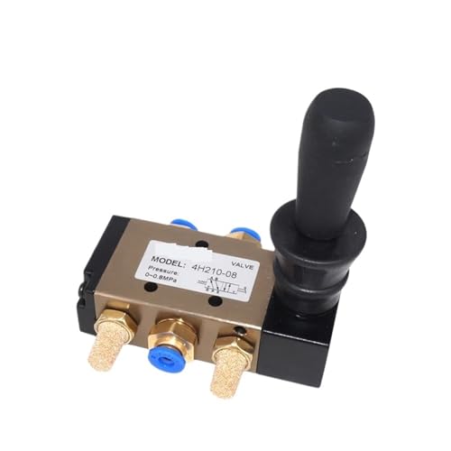 Válvula inversora neumática 4H410-15 de control manual de dos posiciones para automatización 6
