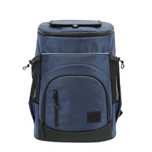 MAQDDO Nevera Portátil Mochila térmica isotérmica for refrigerador de 30 litros, Suave, Grande, con Capacidad for 36 latas, for Viajes, Playa, Cerveza Helada Bolsa Térmica(Blue)