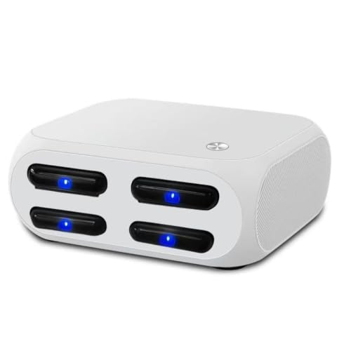 Cargador portátil 22,5W Domars con soporte magnético y acabado negro premium