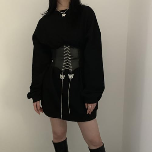 Decorative Wide Belt Women's Fashion Belt Stretchy Waist Cincher Belt Skirt Coat Sweate Waist Belt for Daily Wear4