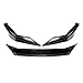 Front Bumper Spoiler Lip for BMW Series 5 M5 F90 LCI 2021-2024 Gloss Black Carbon Fiber Look