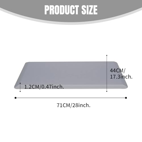 Tapis anti-fatigue de cuisine 17.3x30 pouces imperméable et antidérapant - 4