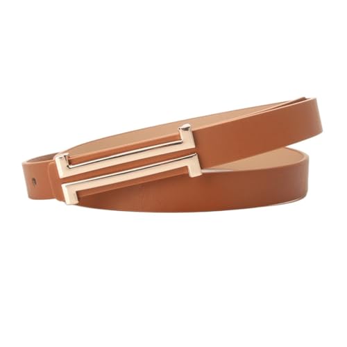 Women's Belt Decorative Belt Women's Matching Jeans Belt Belt Women's Belt(Orange)