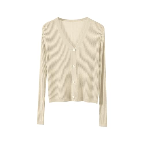 Canceled Orders On My Account Casual Jackets for Women Winter Jackets for Women Plus Size Skirt and Ice Silk Knitted Sweater for Women Short Shawl (Beige, L) Light Jackets for Women Fall Winter Coats